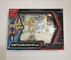 Pokemon TCG Hop's Zacian ex Box New Factory Sealed